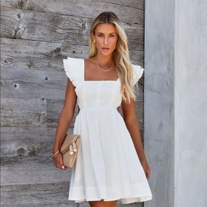 COPY - Vici cotton pocketed babydoll dress